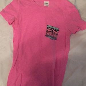 Pink brand top